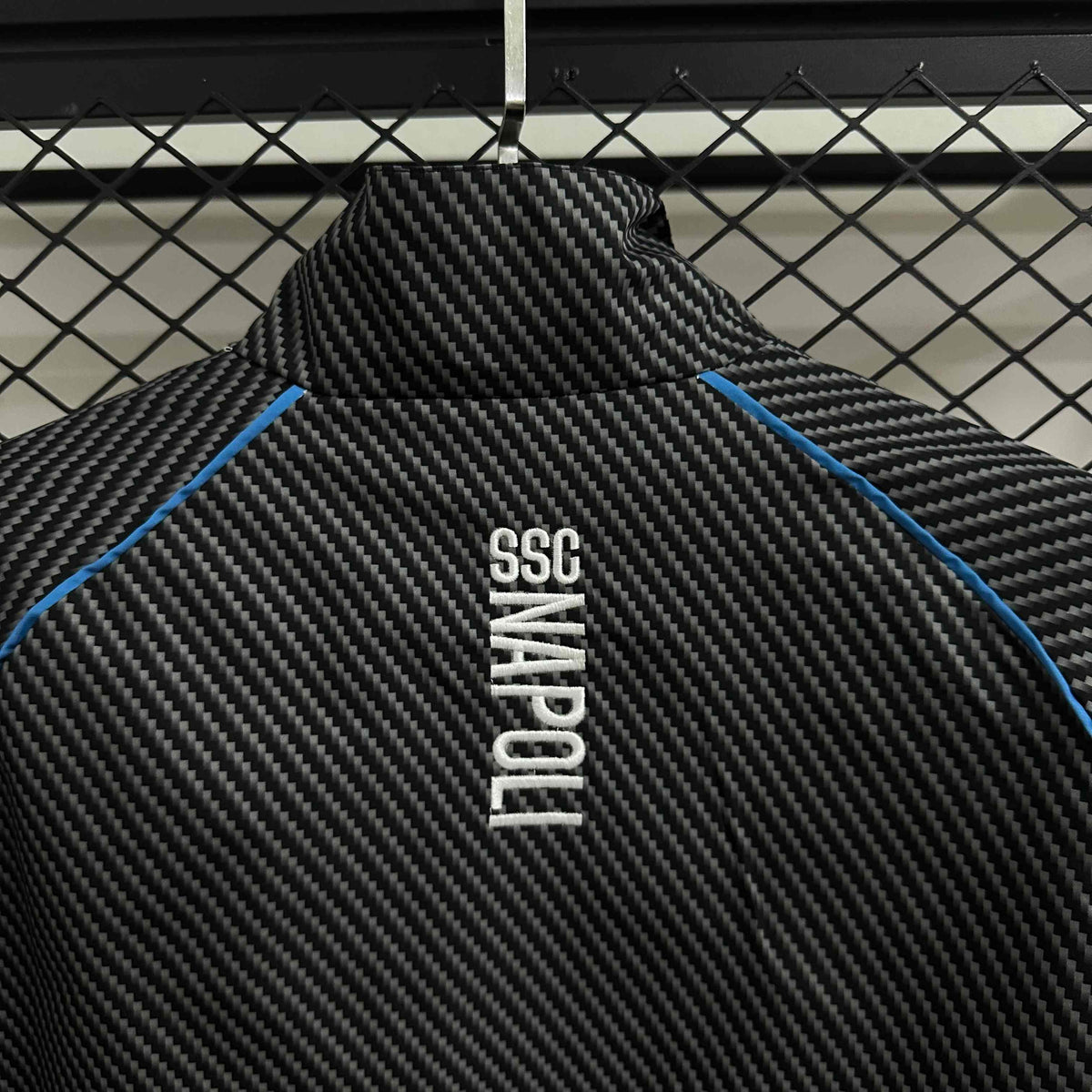 2026-27 Napoli Black Waterproof Windbreaker S-2XL