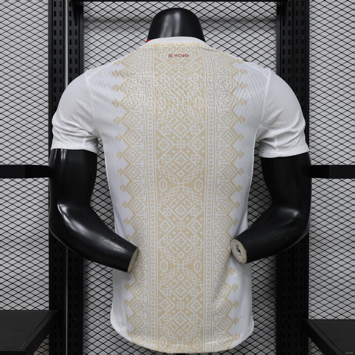 26/27 Morocco White & Gold Amazigh Pattern Jersey S-2XL