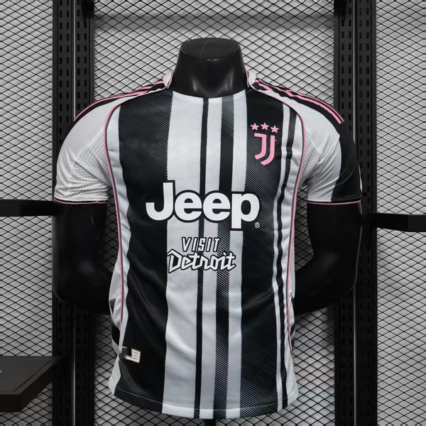 2025-26 Juventus Home Player With ADS S-4XL
