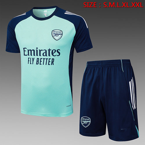 2025-26 Arsenal Short-sleeved shorts training suit