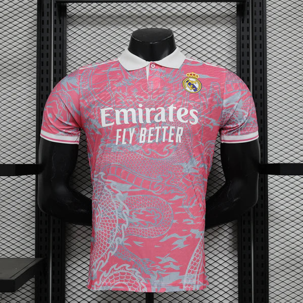 2025-26 Real Madrid Special Pink Dragon Player S-2XL