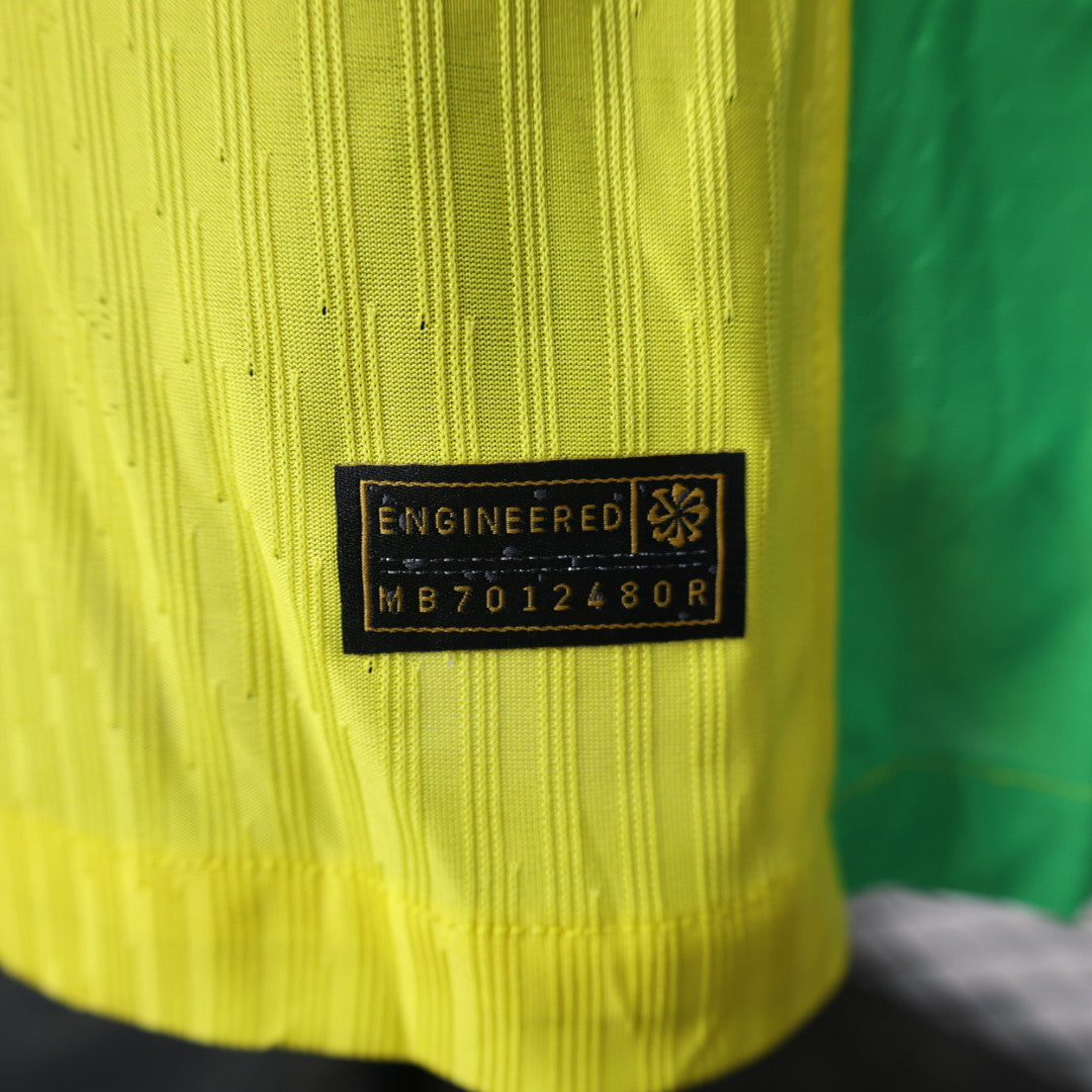 2025-26 Brazil Home Long Sleeves