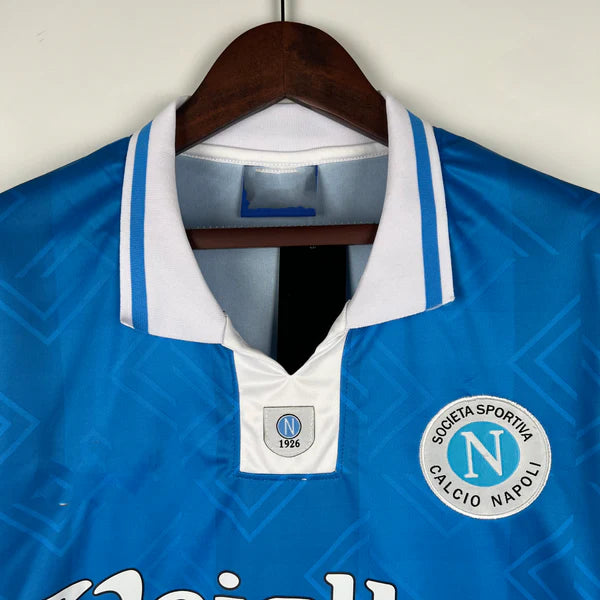 1993-94 Napoli Home Retro Size S-XXL