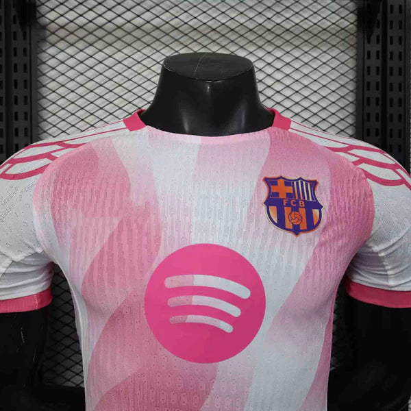 2025-26 Barcelona Special Pink Player S-2XL