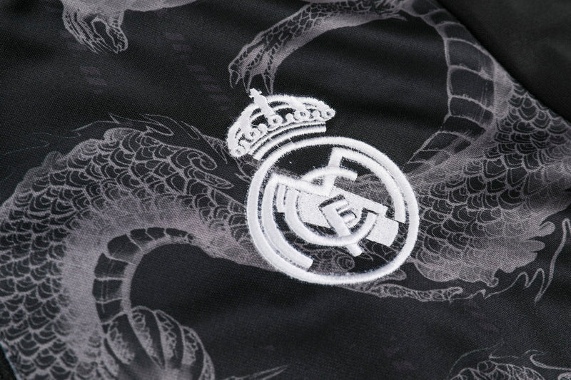 2024-25 Real Madrid Black Special Edition Training Suit