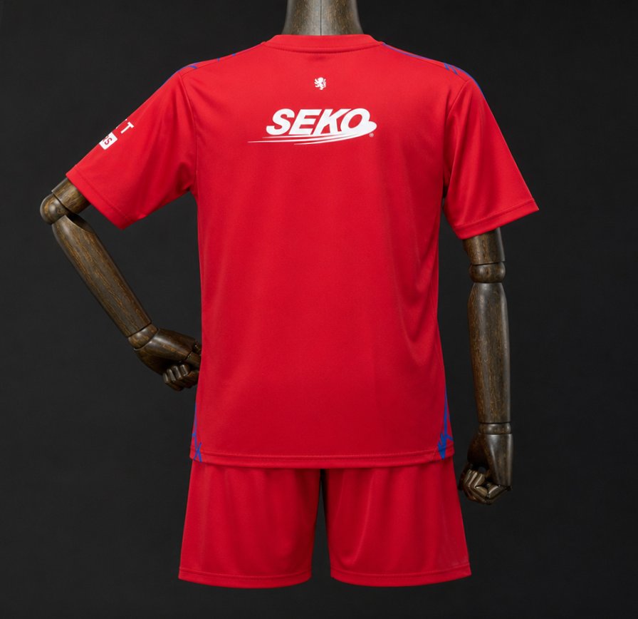2026-27 Glasgow Rangers Red Goalkeeper Kids Size 16-28