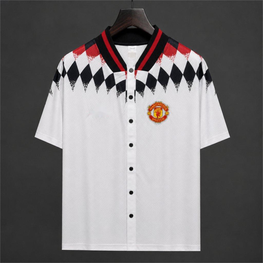 2026-27 Manchester United MLB White Vintage S-2XL