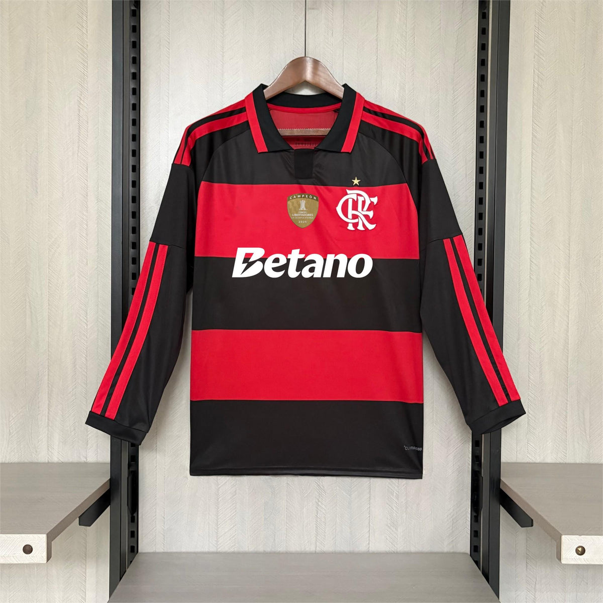 2026-27 Flamengo Home All Sponsors Long Sleeve S-4XL