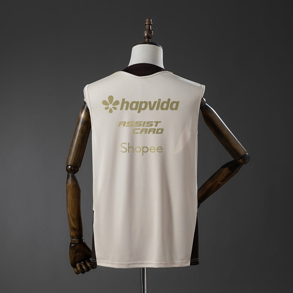 2026-27 Flamengo All sponsors Training Apricot Vest S-4XL