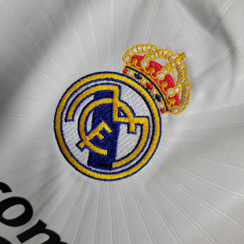 2010-11 Real Madrid Home Long Sleeve Retro