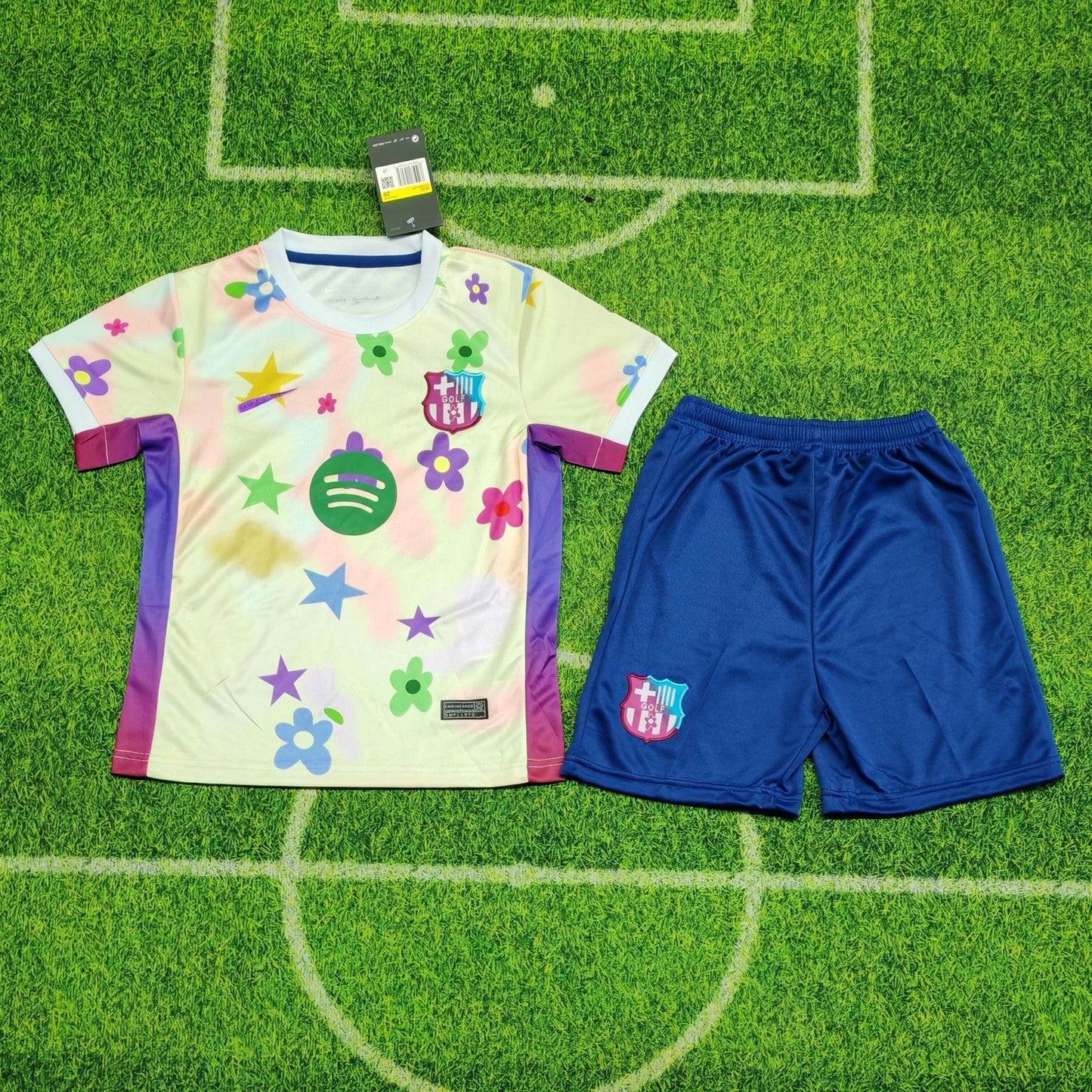 2025-26 Barcelona Special Edition Pattern Plate KIDS 16-28