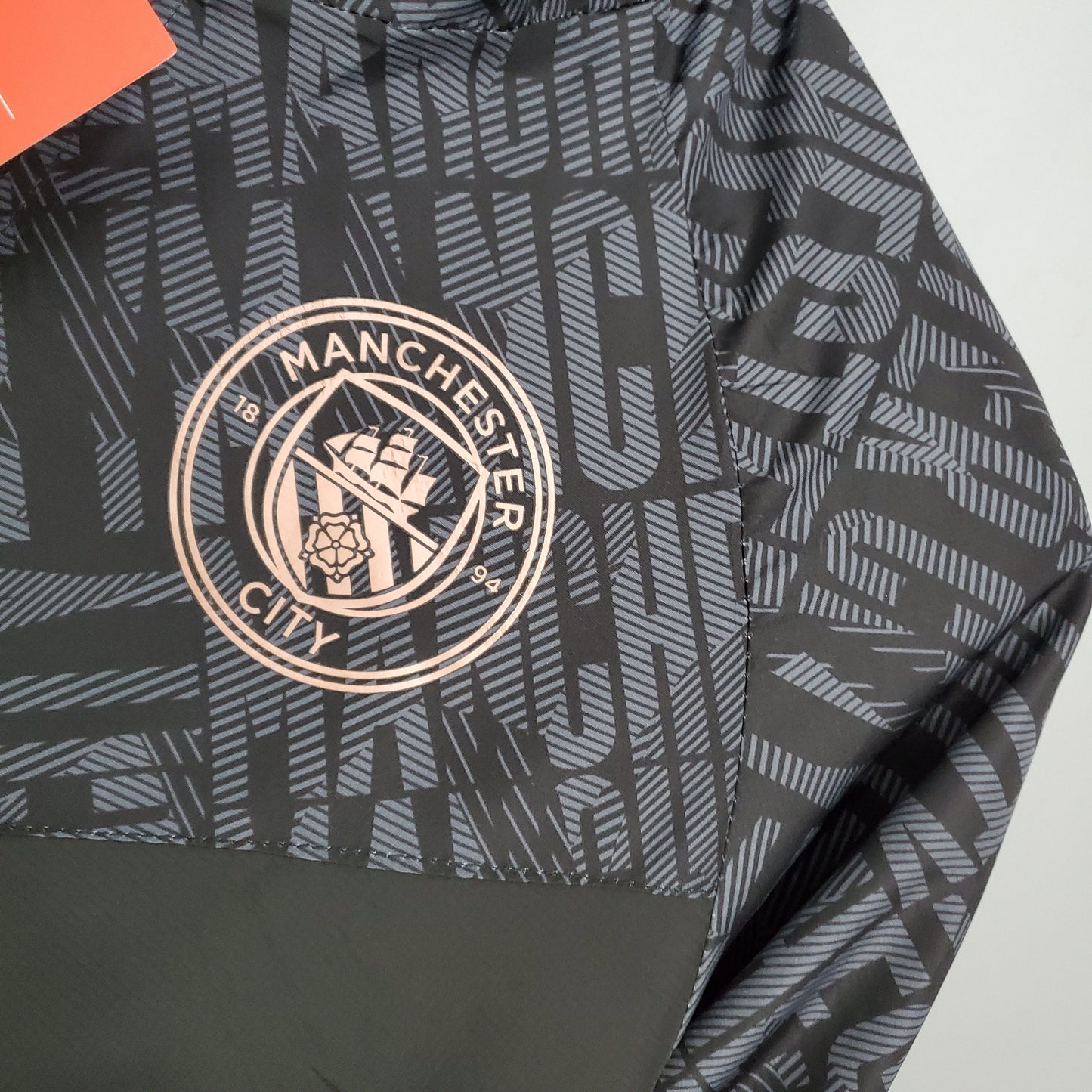 21-22 Windbreaker Manchester City Black