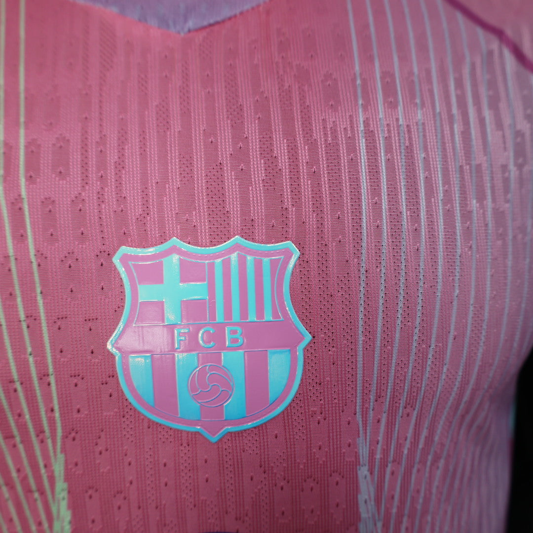 2025-26 Barcelona Special Pink Player S-2XL
