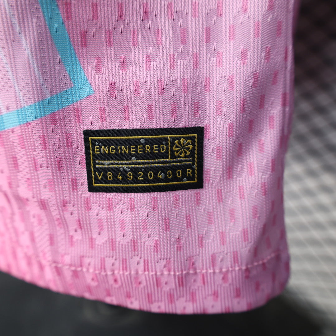 2025-26 Barcelona Special Pink Player S-2XL