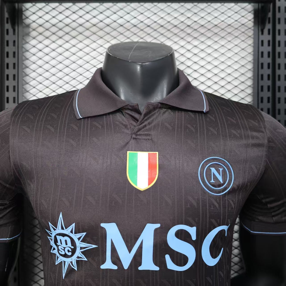 2025-26 Napoli Black Special Player S-2XL
