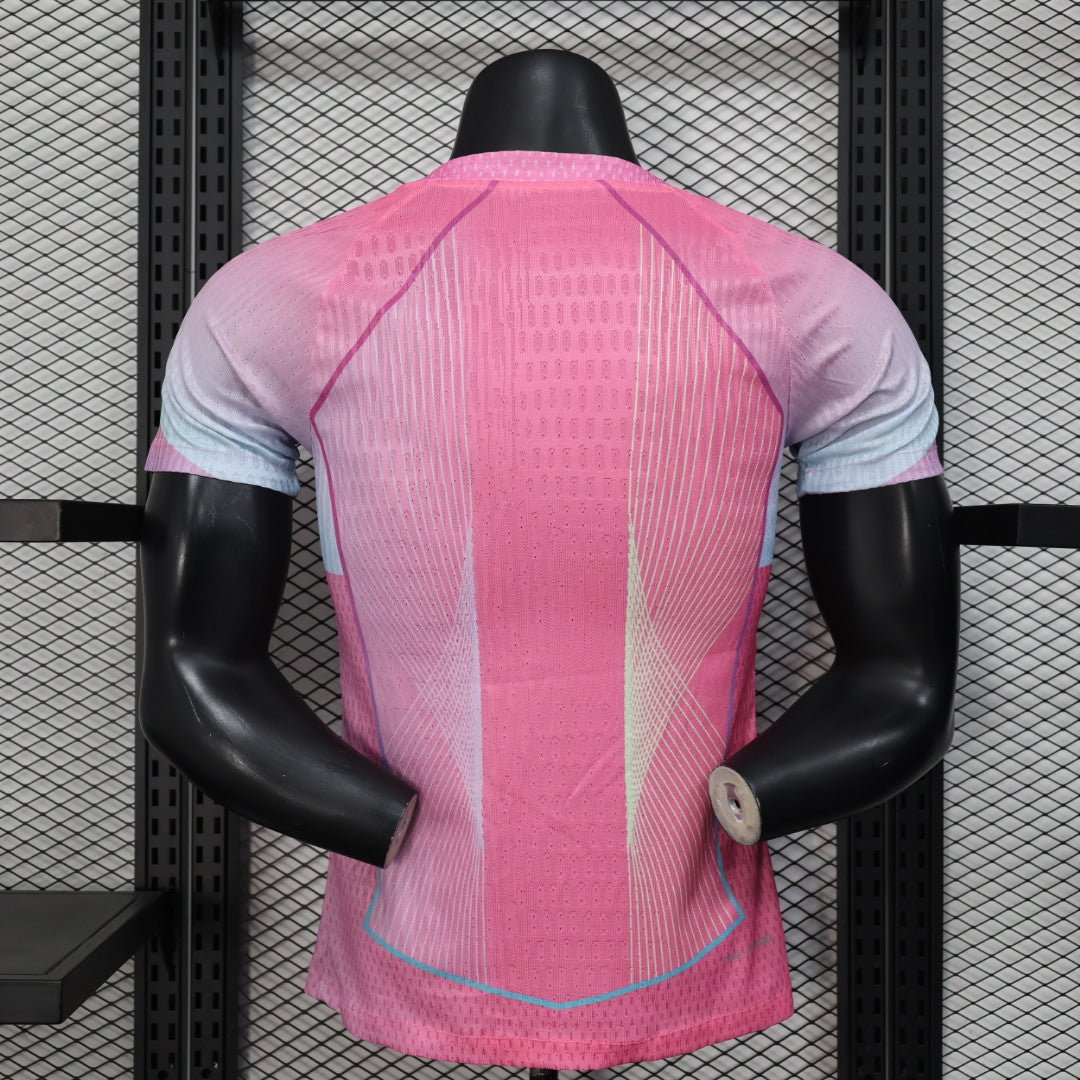 2025-26 Barcelona Special Pink Player S-2XL