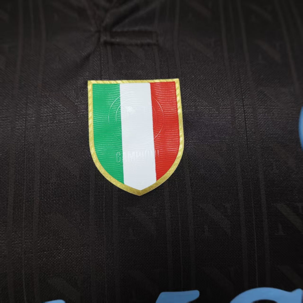 2025-26 Napoli Black Special Player S-2XL