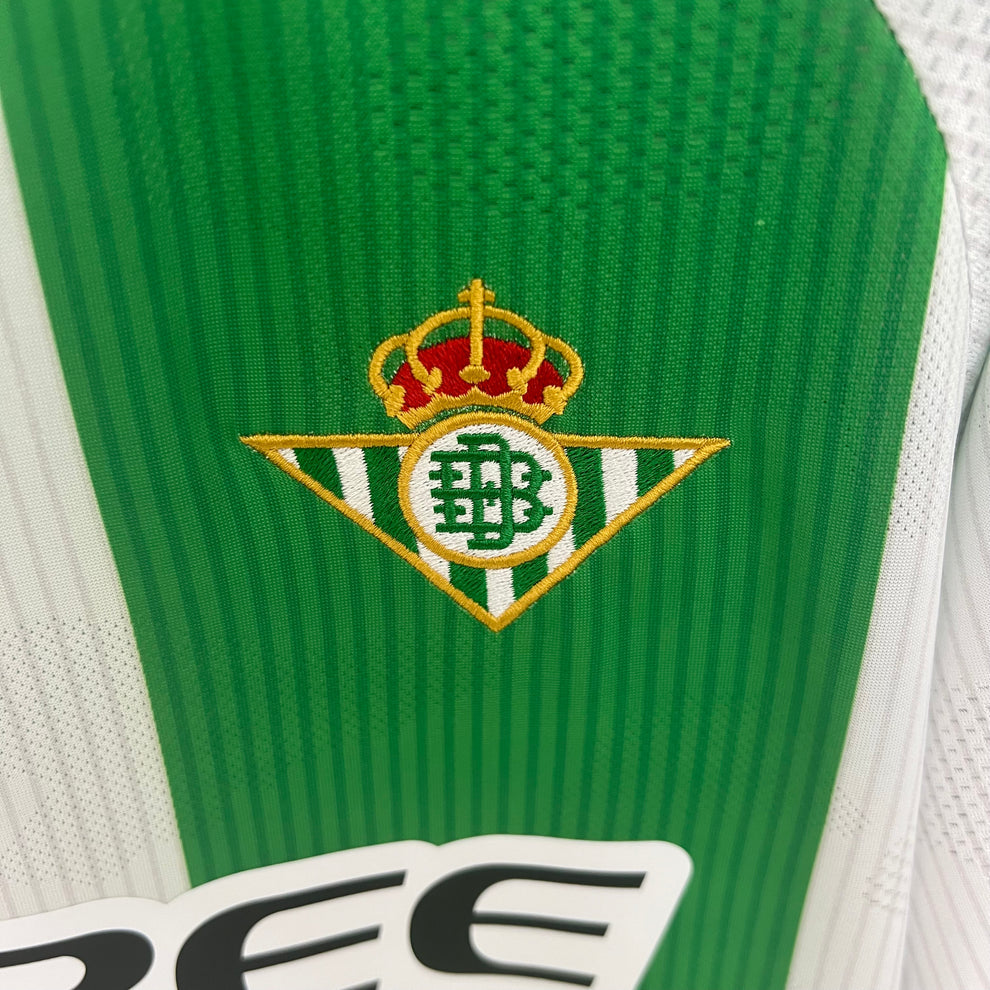 2025-26 Real Betis Home Size S-4XL