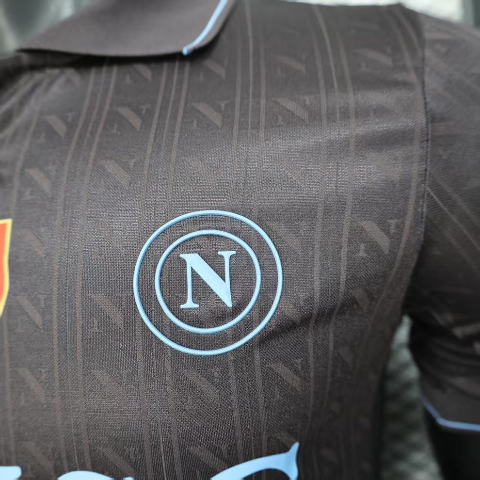 2025-26 Napoli Black Special Player S-2XL