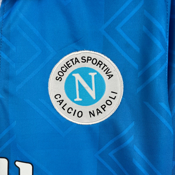 1993-94 Napoli Home Retro Size S-XXL