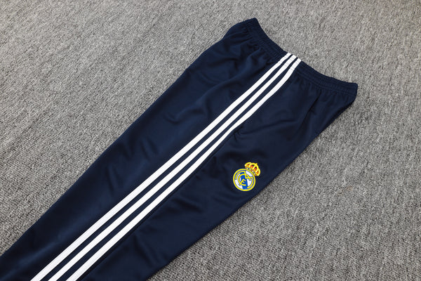 2024-25 Real Madrid Royal blue Training Suit Kit Long zipper