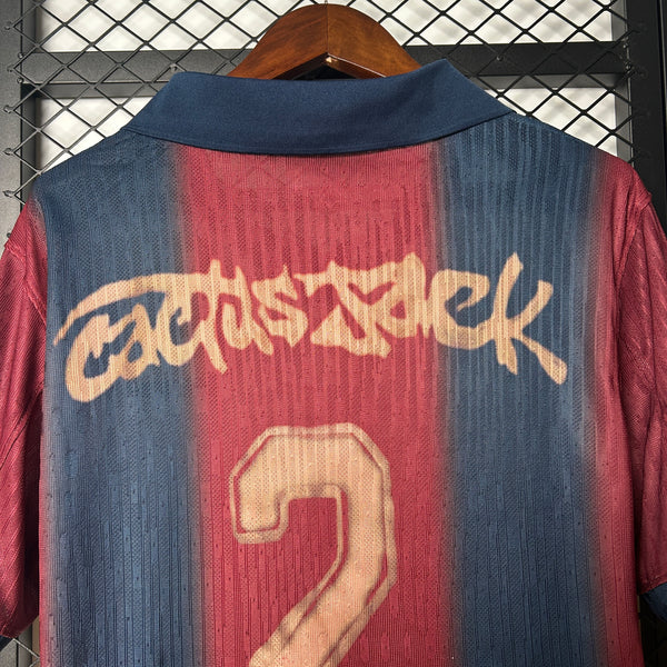 2025-26 Barcelona Camp Nou Customized with Name (2 Cactus Jack) S-2XL