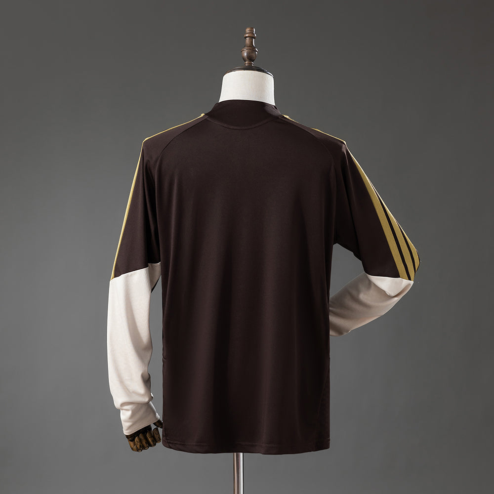 2026-27 Flamengo Long Sleeved Training uniform Brown S-2XL