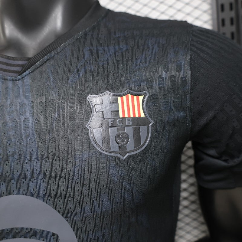 2026-27 Barcelona All-Black Special Edition Player S-3XL