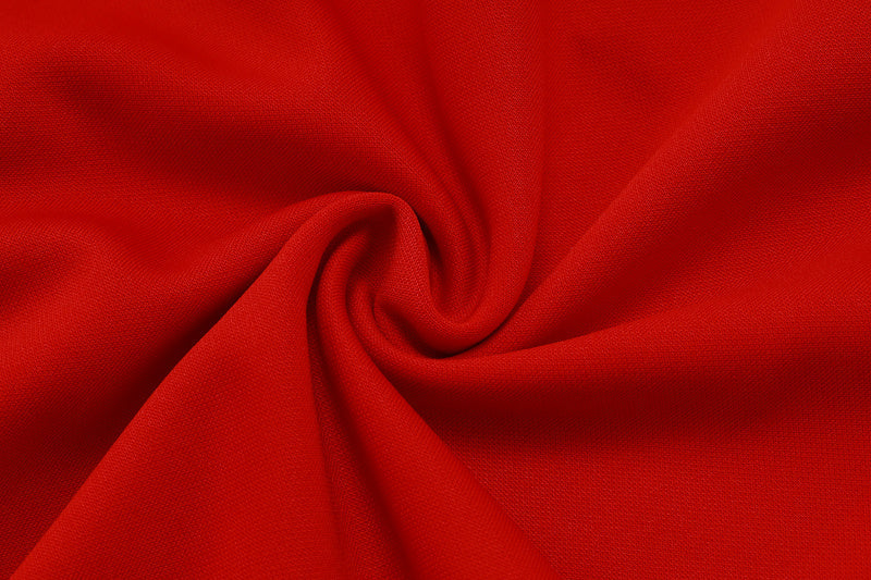 2025-26 Flamengo Red Adult long pull training suit