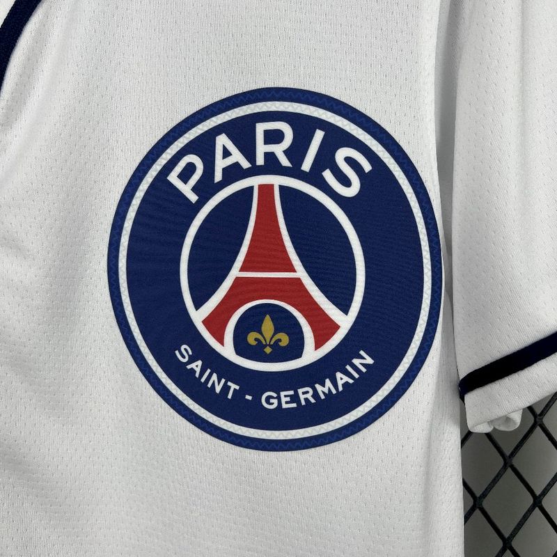 2025-26 Paris Baseball uniform White