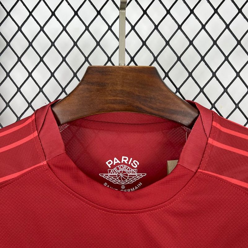 2025-26 Paris Long Sleeve Goleiro Red