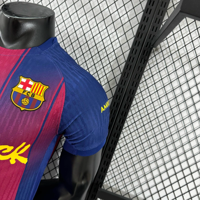 2025-26 Barcelona Special Fonts Player
