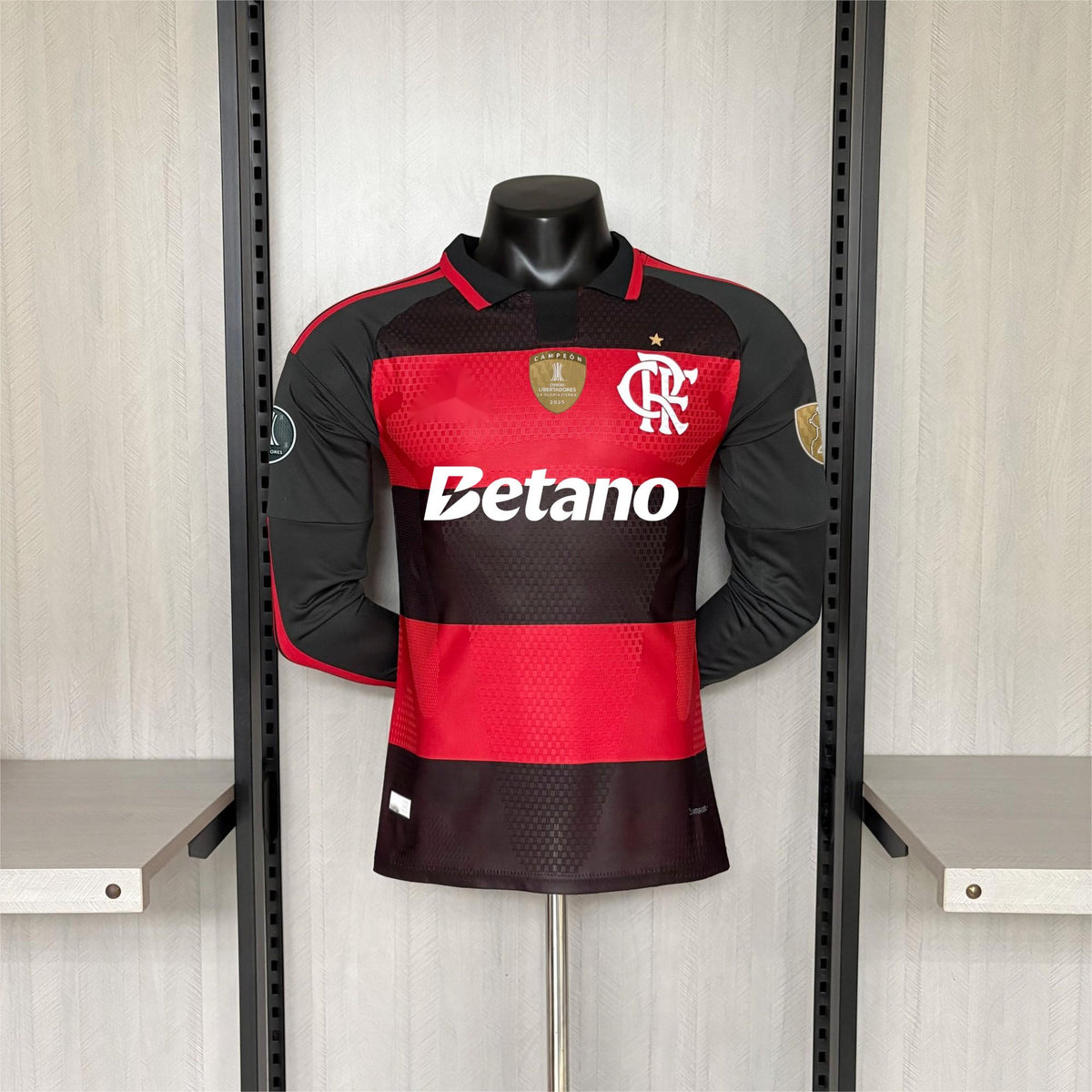 2026-27 Flamengo Home All Sponsors long-Sleeved Player S-3XL