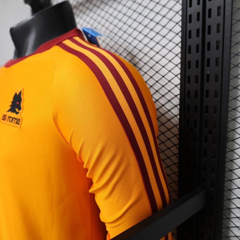 2026-27 AS Roma Orange Special Edition Long Sleeve Player S-3XL