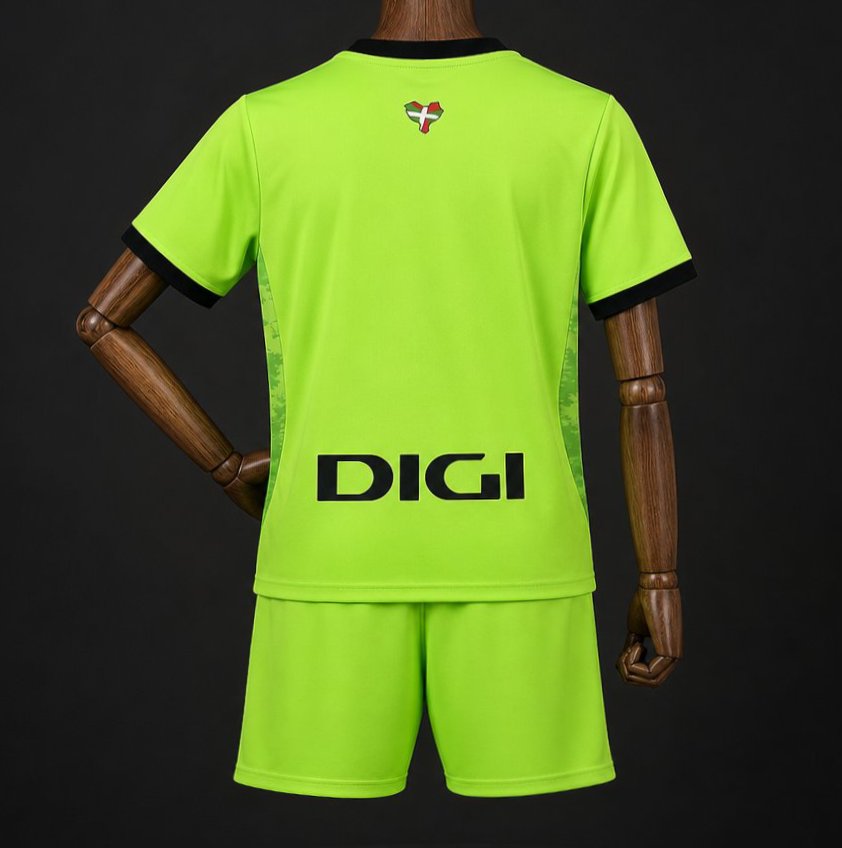 2026-27 Athletic Club Bilbao Goalkeeper Light Green Kids 16-28