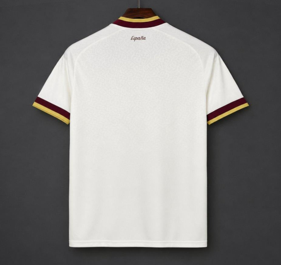 2 Star 2026 Spain Away White Jersey With Champion Patch