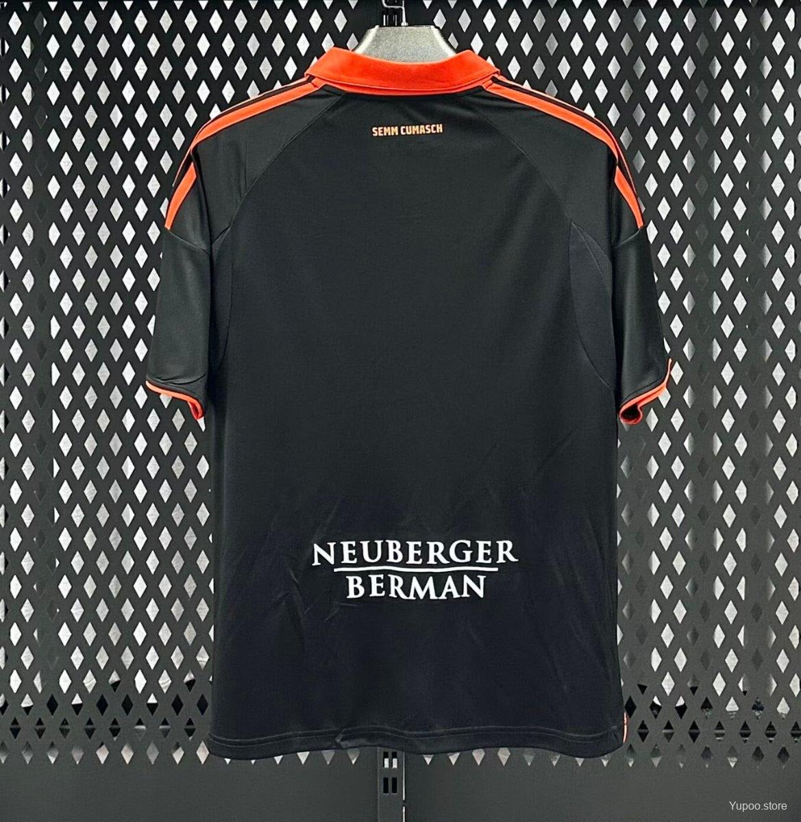 Como 1907 Third Black Jersey S-2XL for Fans
