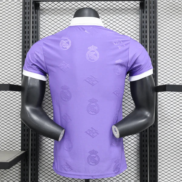 2025-26 Real Madrid Special Polo Purple Player S-2XL