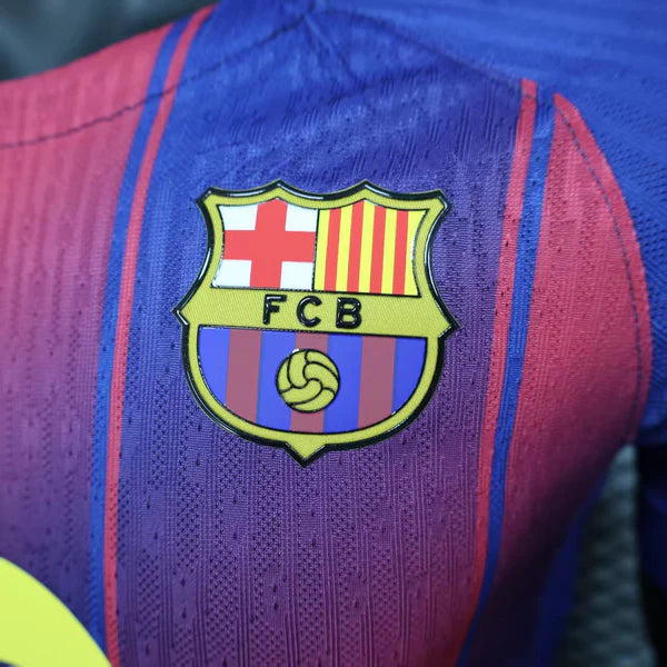 2025-26 Barcelona Home Player S-4XL
