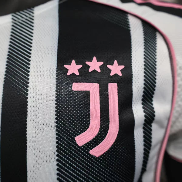2025-26 Juventus Home Player With ADS S-4XL