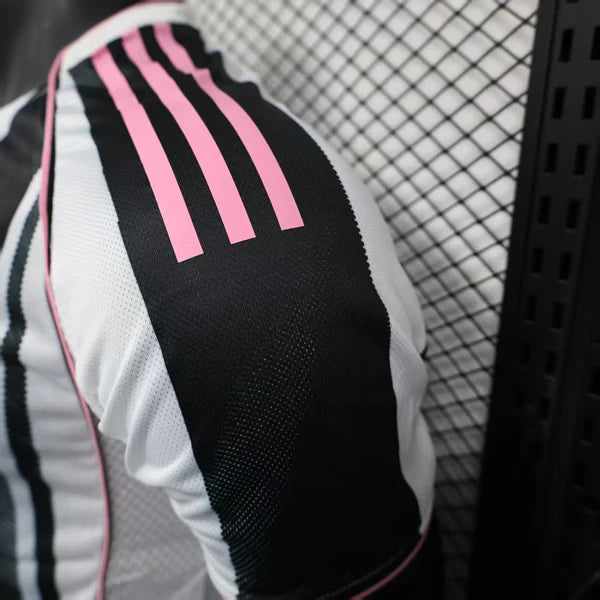 2025-26 Juventus Home Player With ADS S-4XL