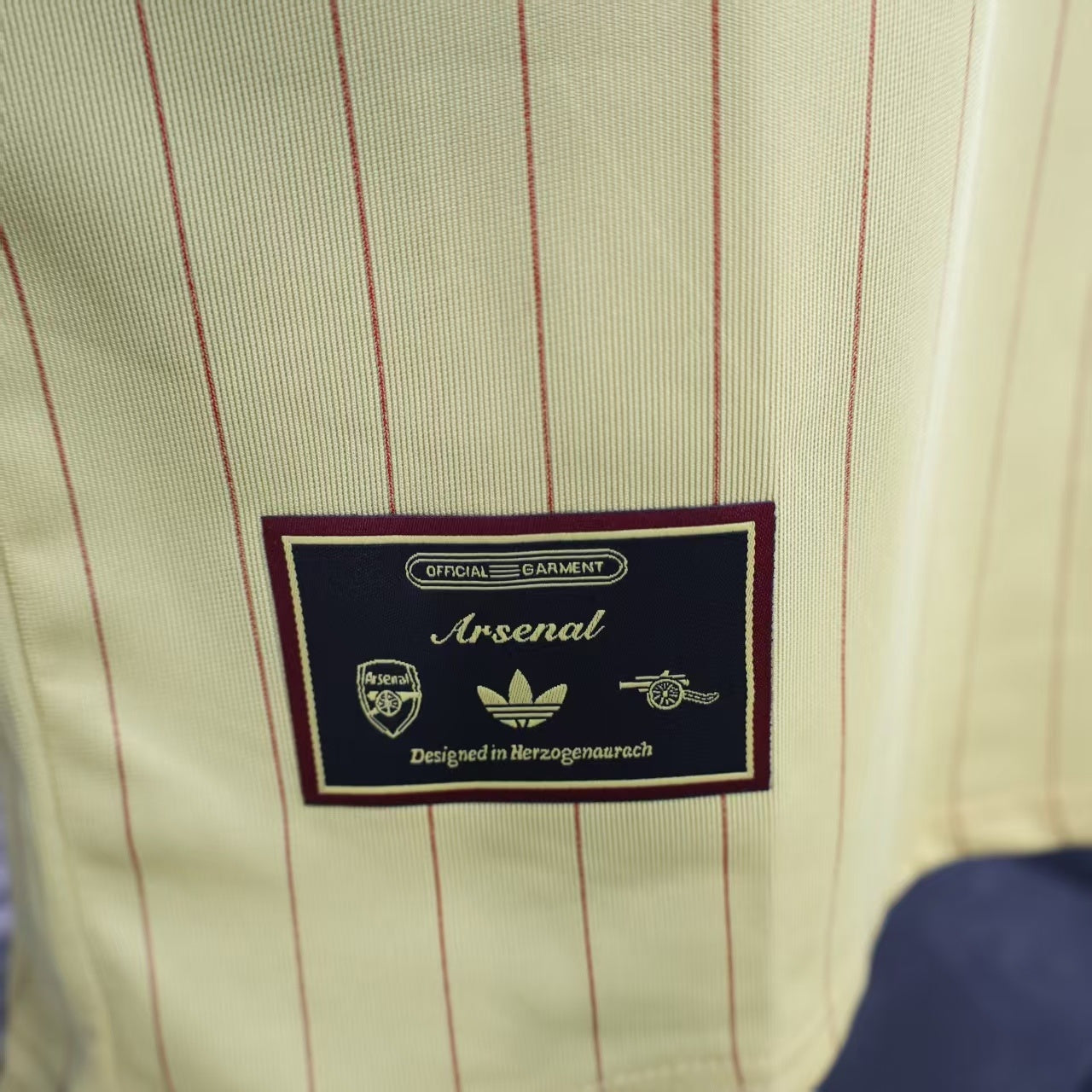 2025-26 Arsenal Casual Style Yellow Player