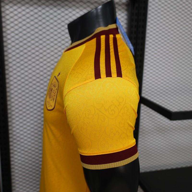 2026 Spain Special Edition Yellow Player S-2XL