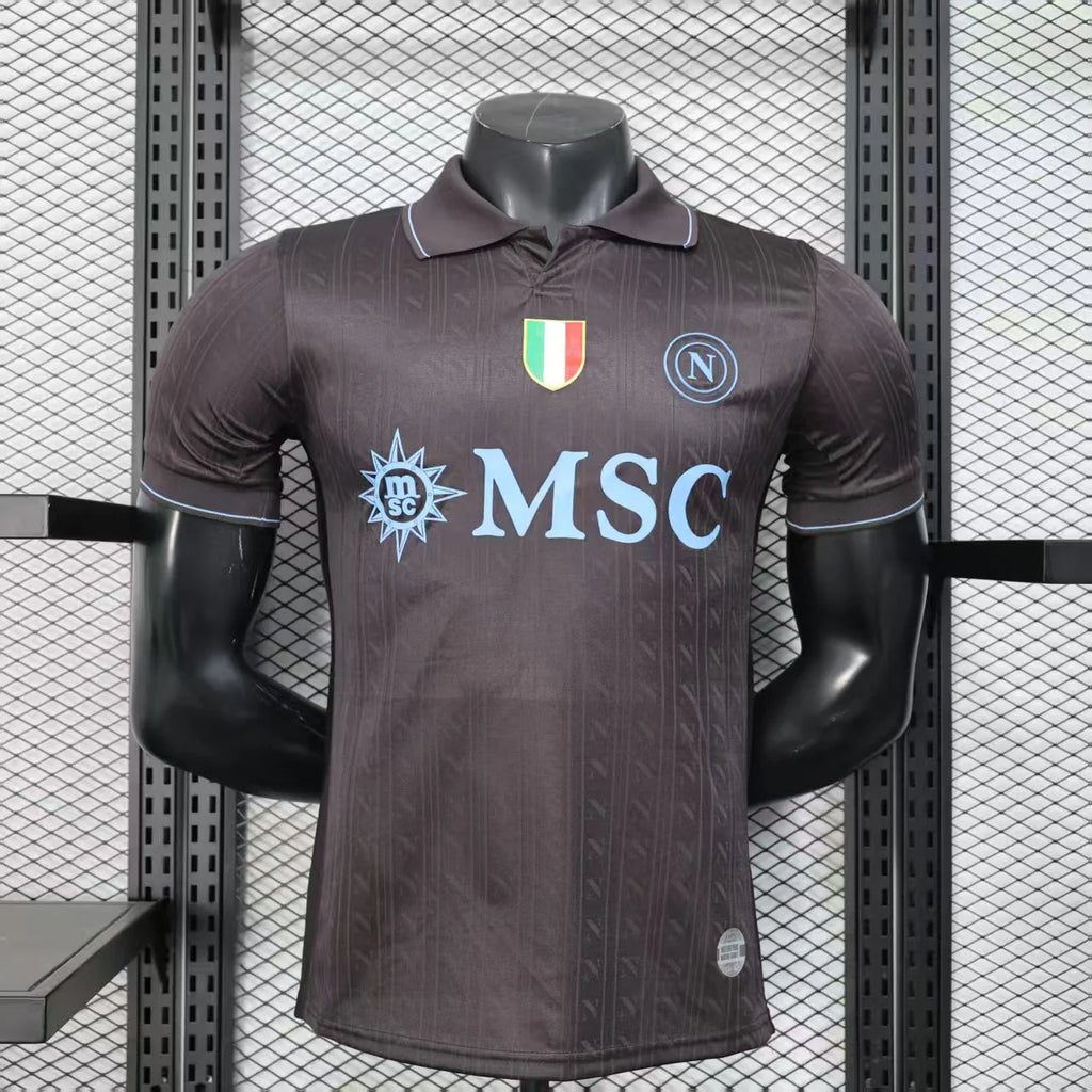 2025-26 Napoli Black Special Player S-2XL