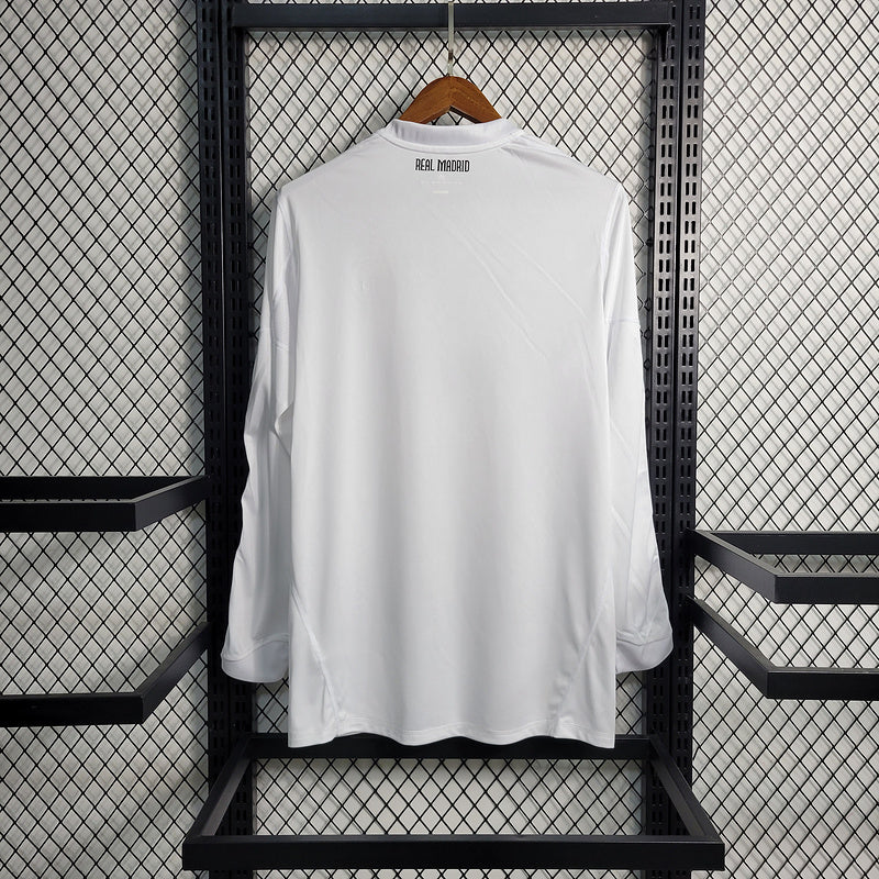2010-11 Real Madrid Home Long Sleeve Retro