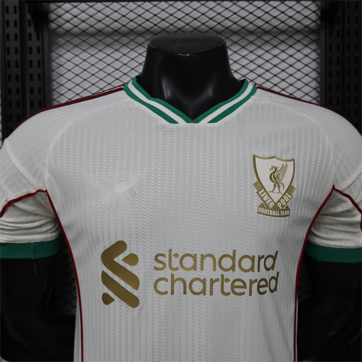 2026-27 Liverpool FC Off-White With Gold Crest Special Edition Player S-3XL