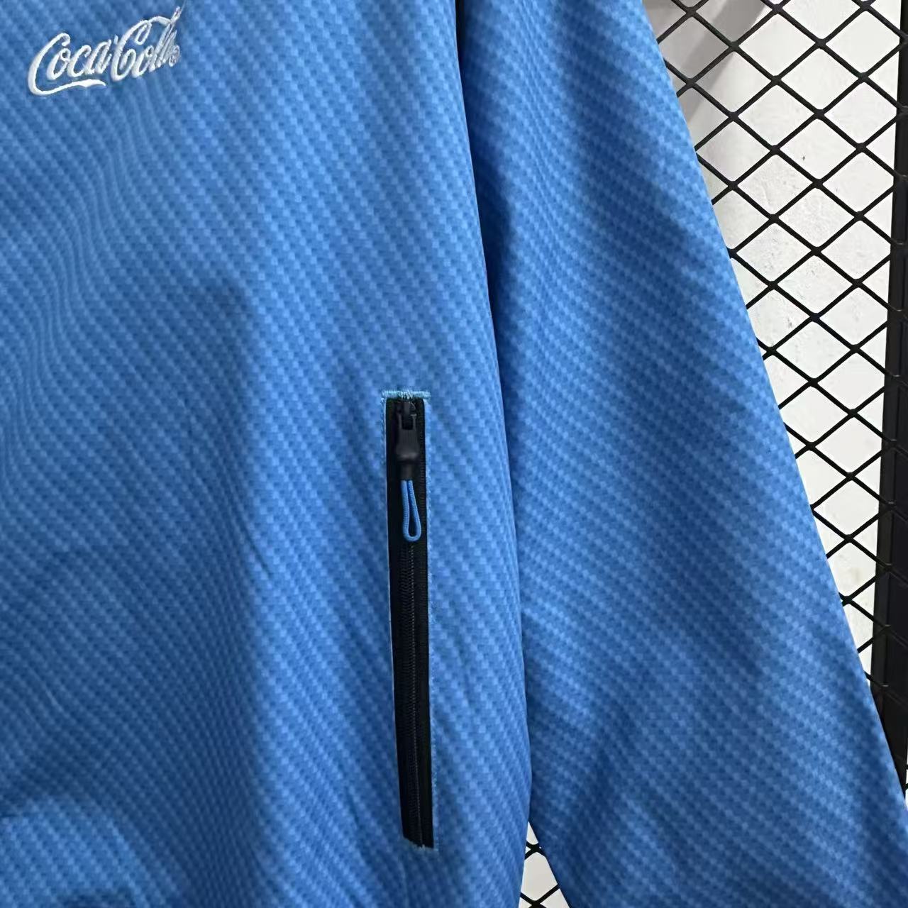 2025-26 Napoli Windbreaker Blue