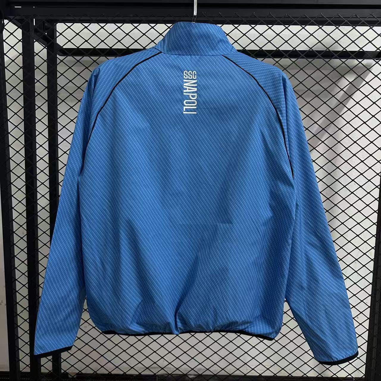 2025-26 Napoli Windbreaker Blue