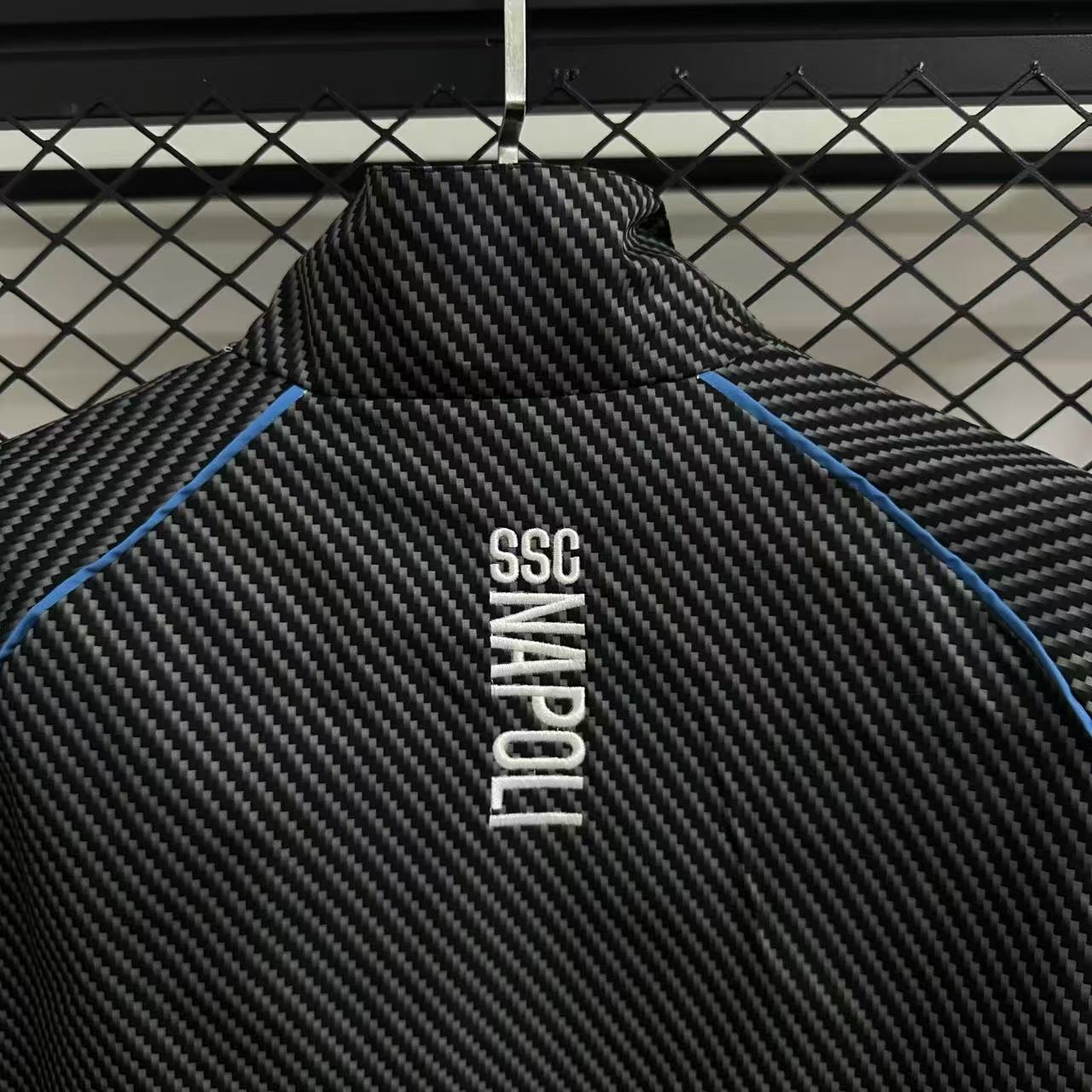 2025-26 Napoli Windbreaker Black
