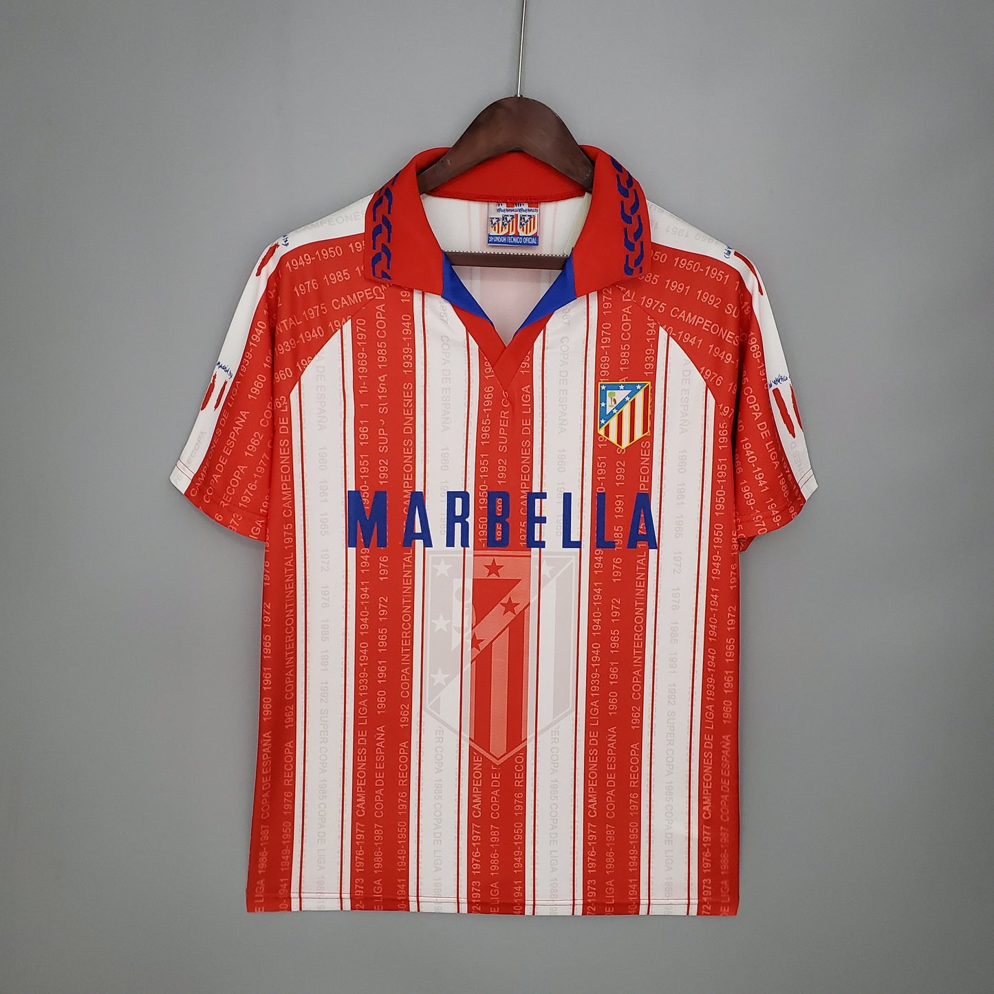 1995-96 Atletico Madrid Home Retro